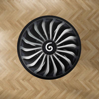 Thumbnail for CFM Leap 1A Engine Designed Carpet & Floor Mats (Round)