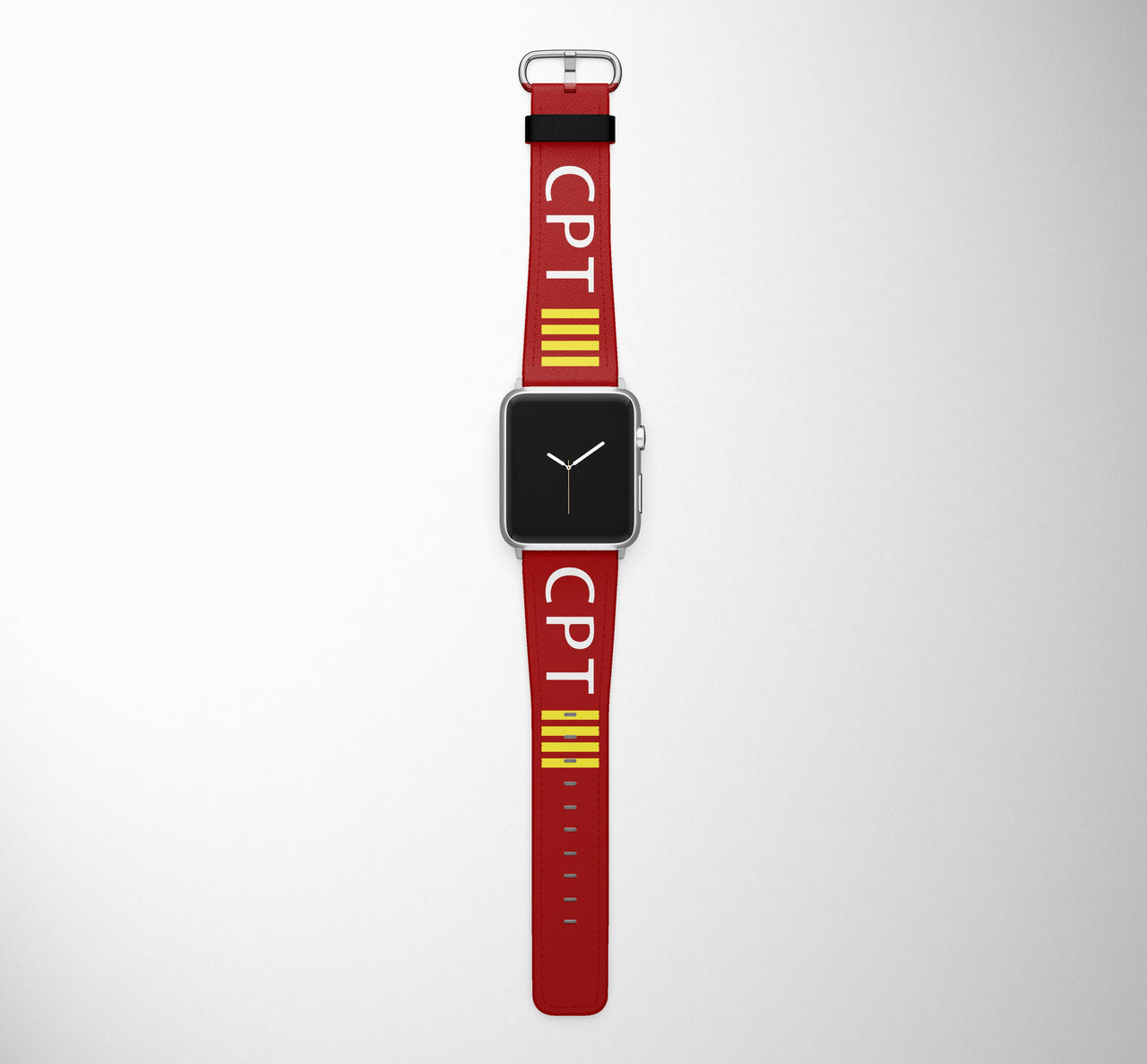 CPT 4 Lines Designed Leather Apple Watch Straps
