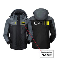 Thumbnail for CPT & 4 Lines Designed Thick Winter Jackets
