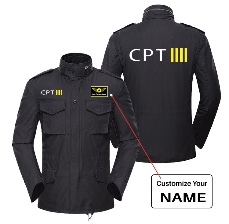 CPT & 4 Lines Designed Military Coats