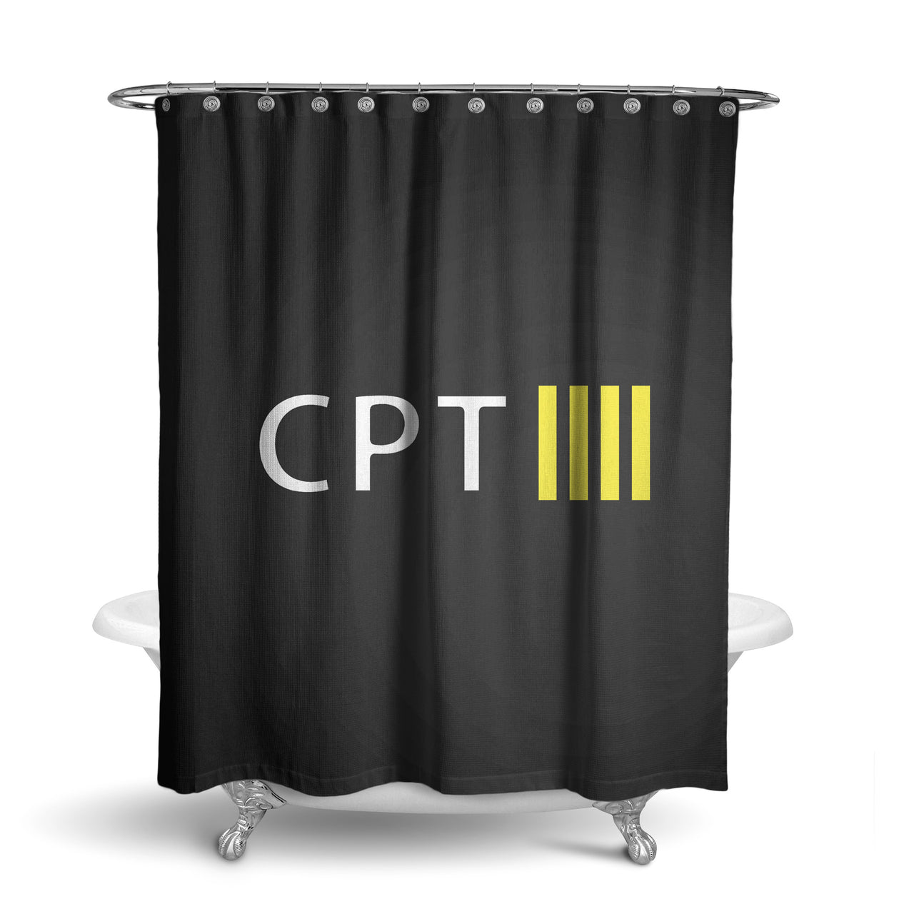 CPT & 4 Lines Designed Shower Curtains