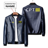 Thumbnail for CPT & 4 Lines Designed PU Leather Jackets