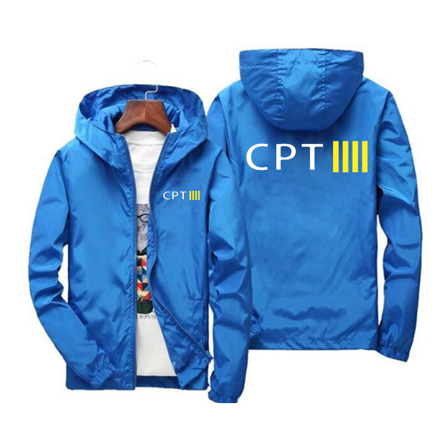 CPT & 4 Lines Designed Windbreaker Jackets