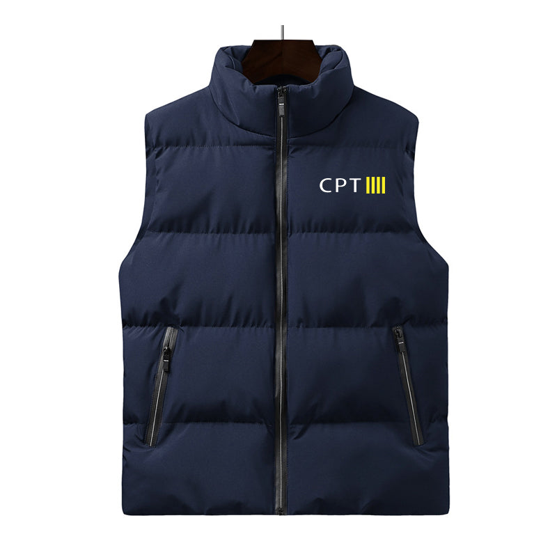 CPT & 4 Lines Designed Puffy Vests