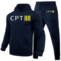 Thumbnail for CPT & 4 Lines Designed Hoodies & Sweatpants Set