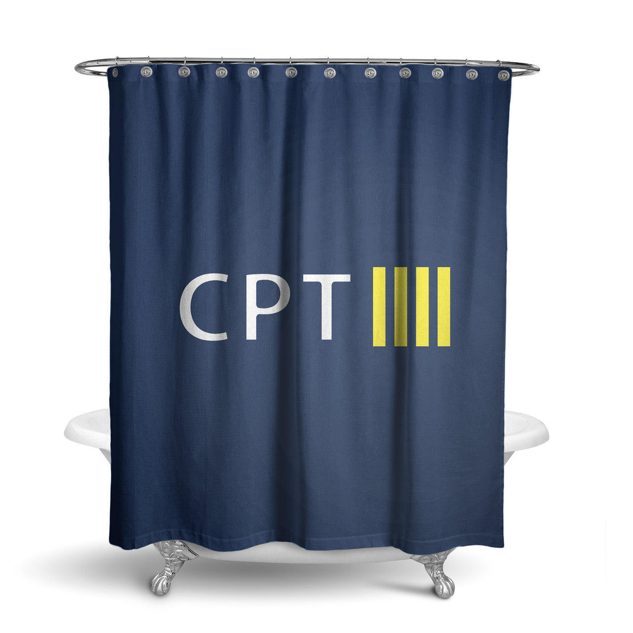 CPT & 4 Lines Designed Shower Curtains