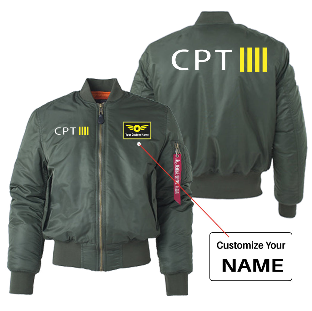 CPT & 4 Lines Designed "Women" Bomber Jackets