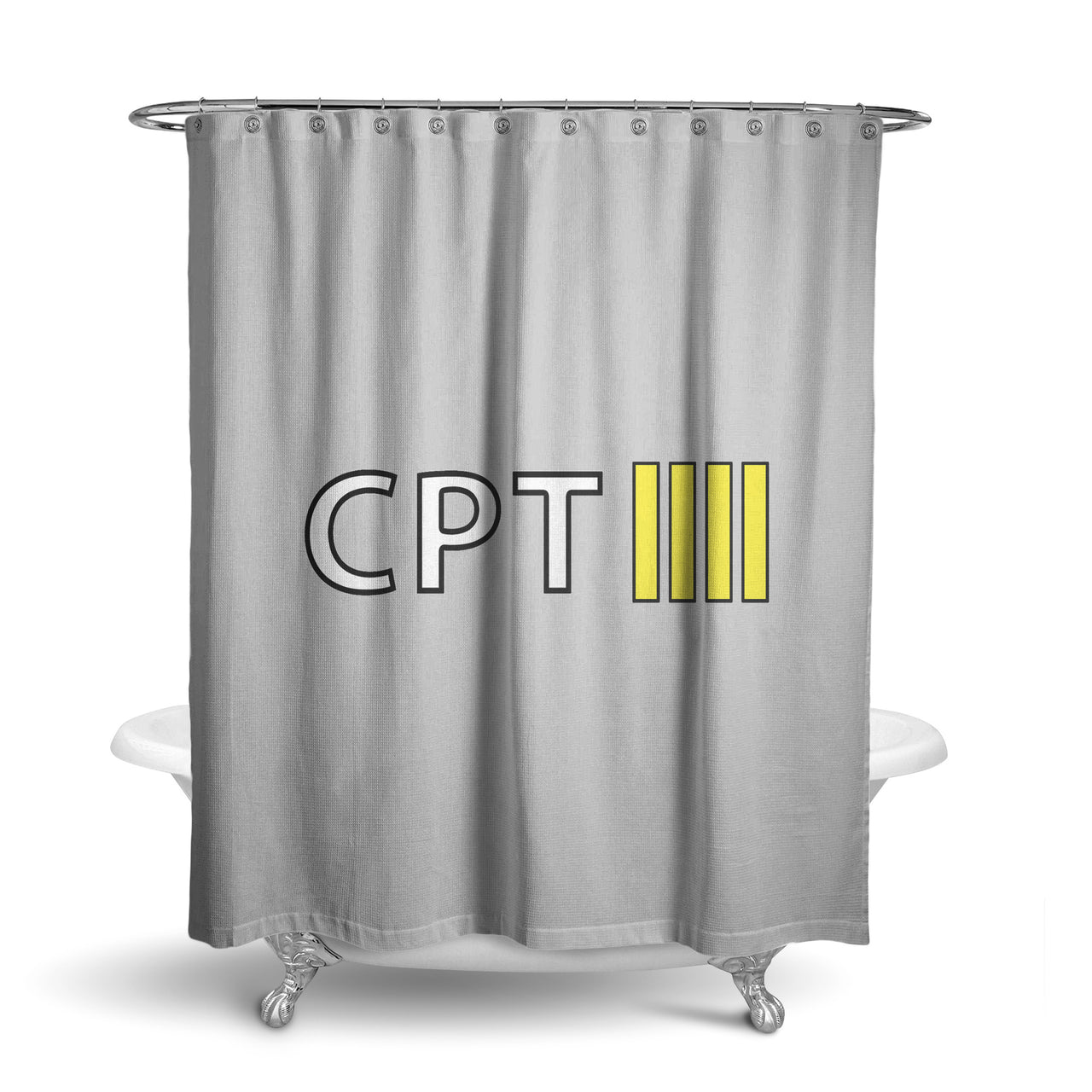 CPT & 4 Lines Designed Shower Curtains