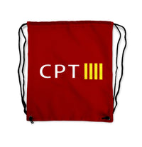 Thumbnail for CPT & 4 Lines Designed Drawstring Bags