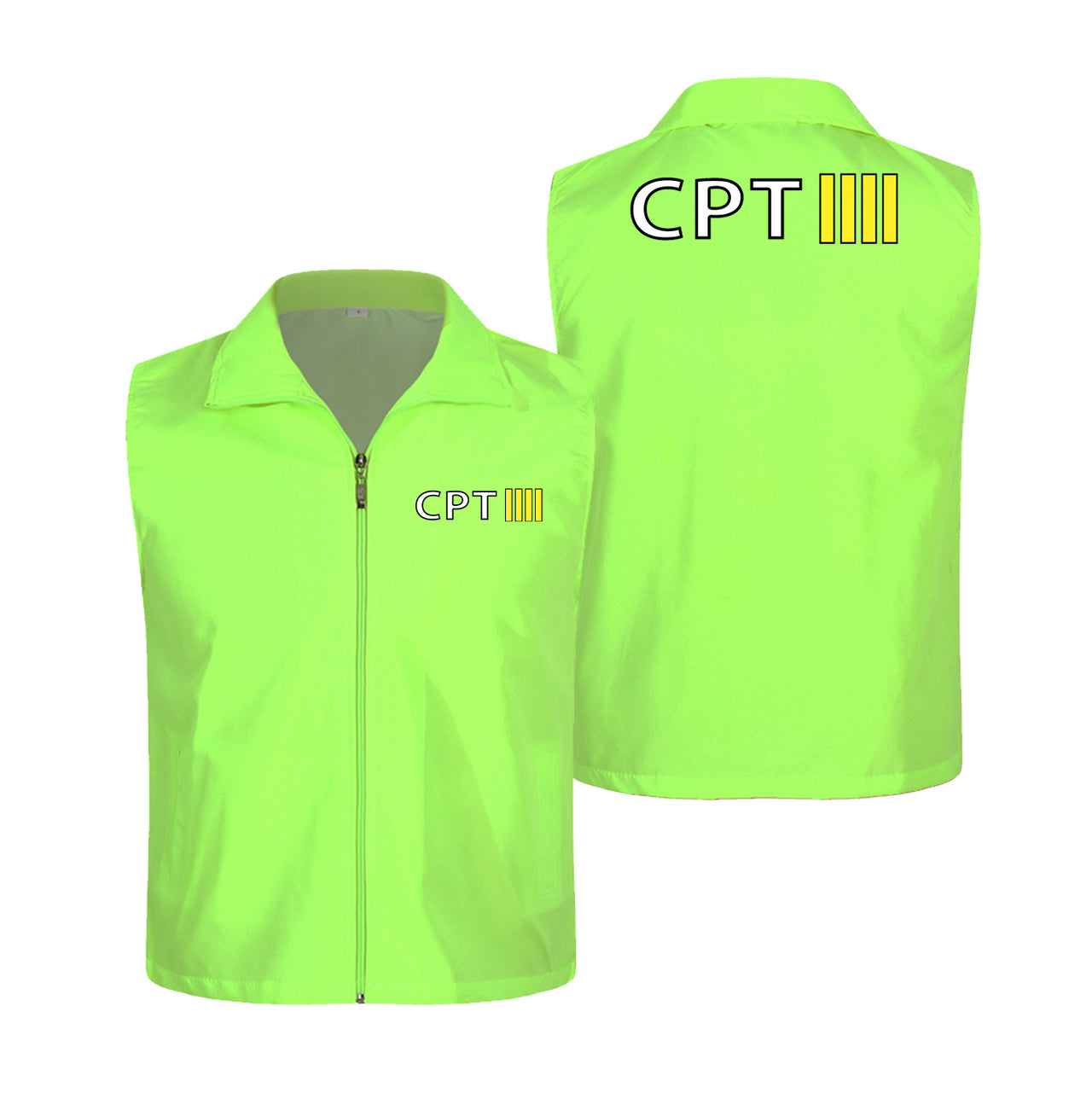 CPT & 4 Lines Designed Thin Style Vests