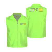 Thumbnail for CPT & 4 Lines Designed Thin Style Vests