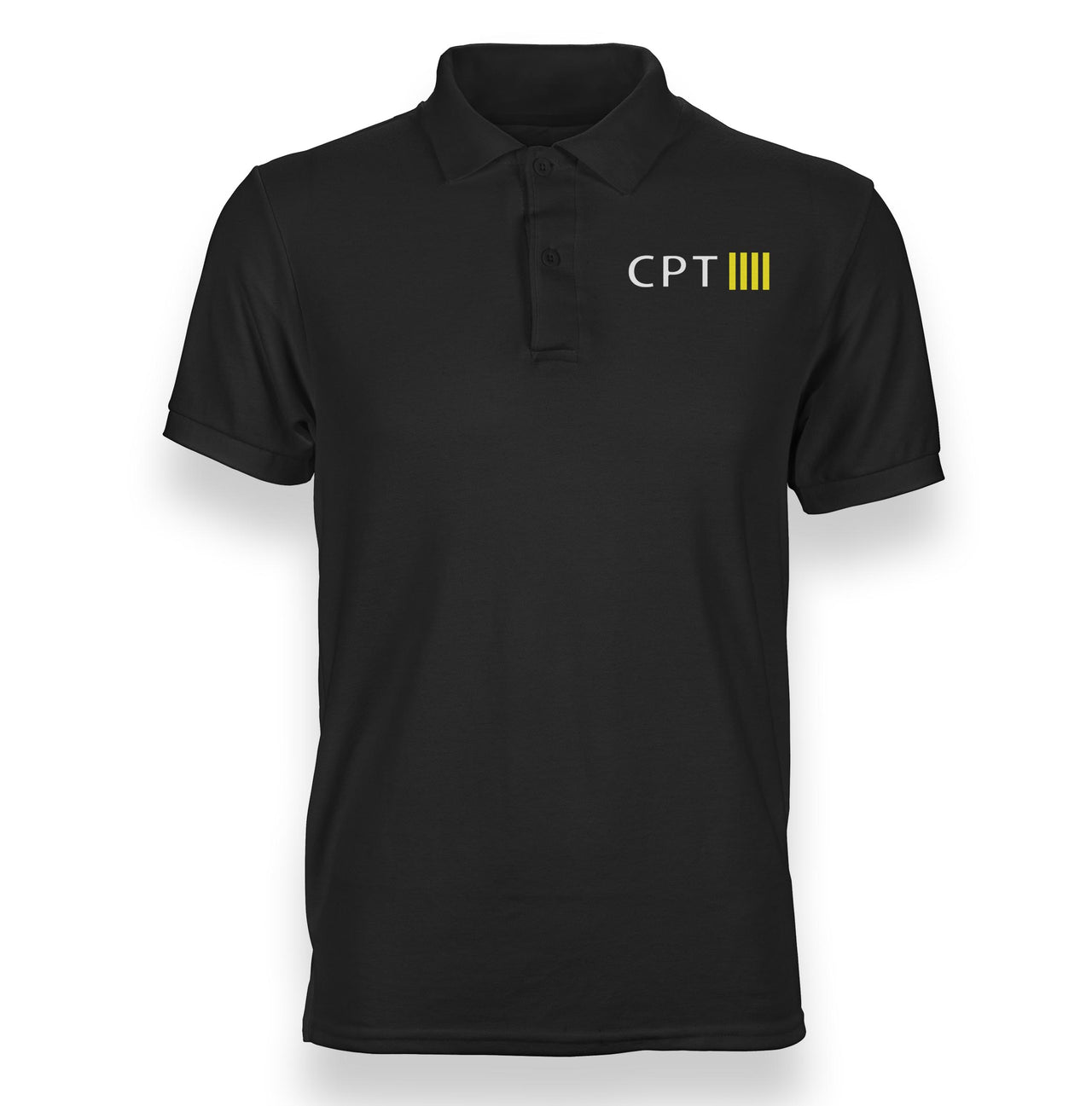 CPT & Stripes Designed Polo T-Shirts