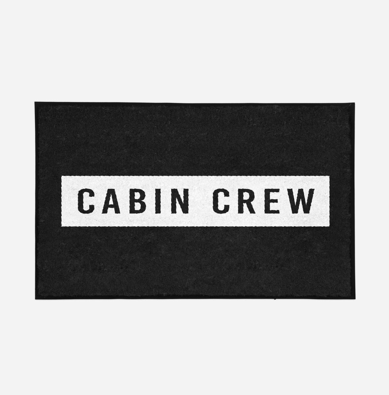 Cabin Crew Text Designed Door Mats