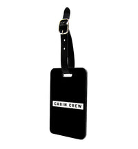 Thumbnail for Cabin Crew Text Designed Luggage Tag