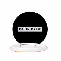 Thumbnail for Cabin Crew Text Designed Pins