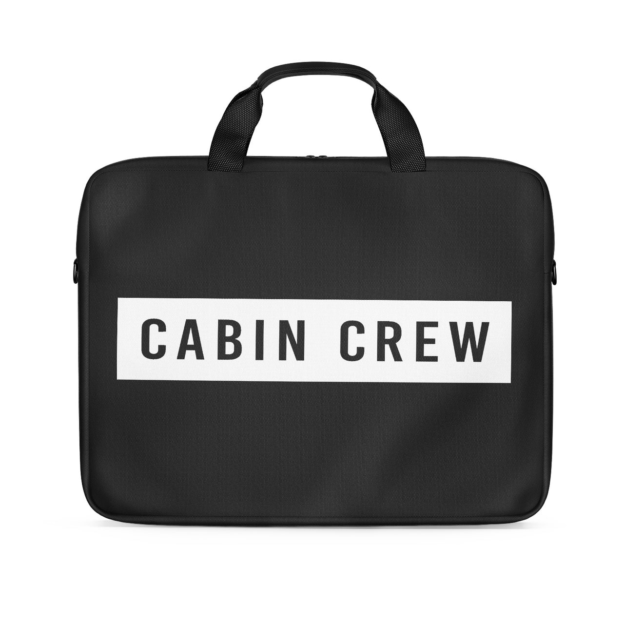 Cabin Crew Text Designed Laptop & Tablet Bags