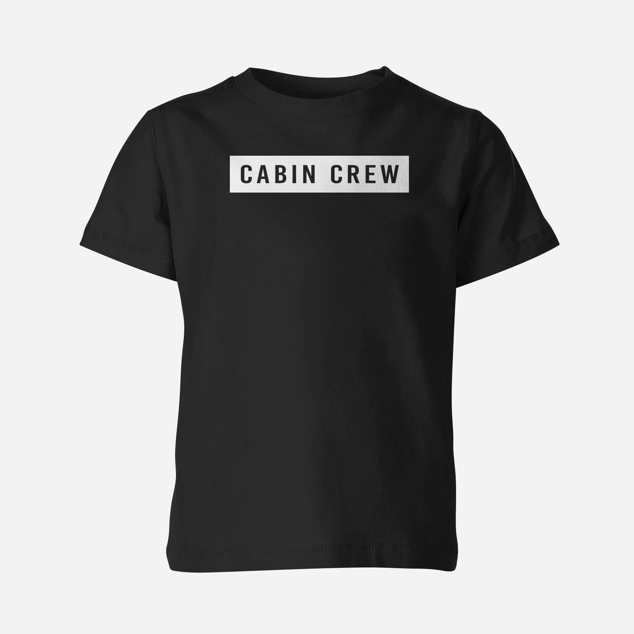 Cabin Crew Text Designed Children T-Shirts