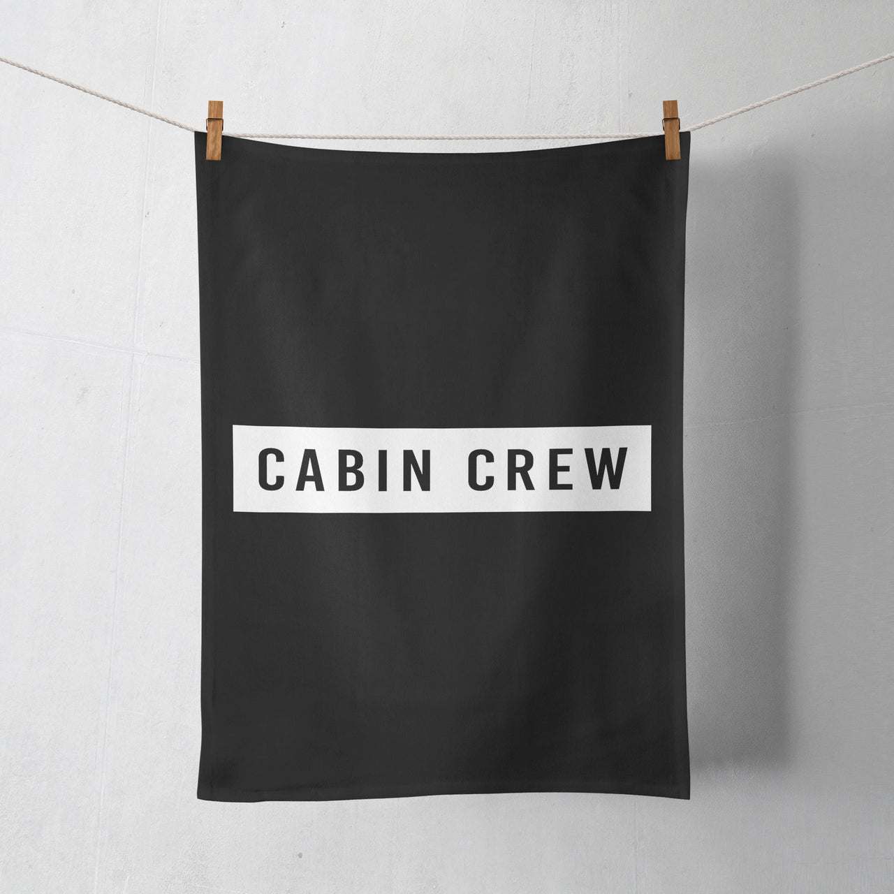 Cabin Crew Text Designed Towels