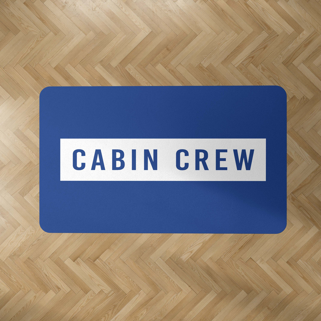 Cabin Crew Text Designed Carpet & Floor Mats
