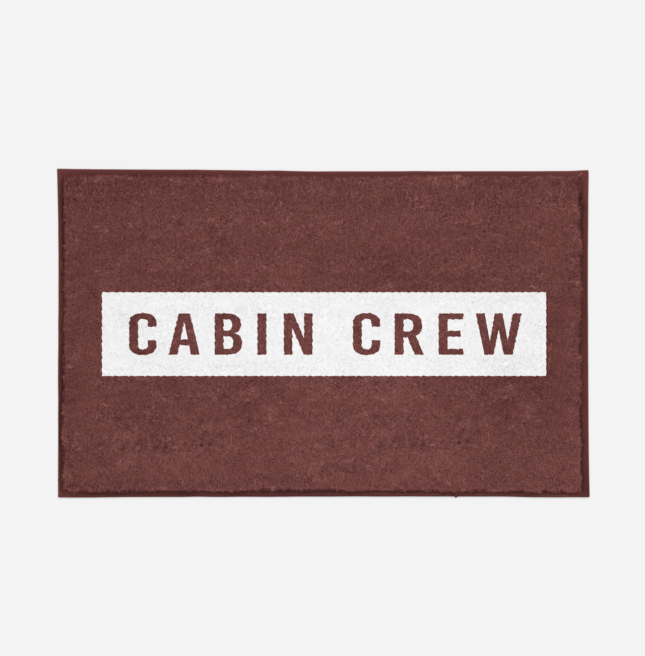 Cabin Crew Text Designed Door Mats