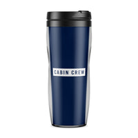 Thumbnail for Cabin Crew Text Designed Travel Mugs