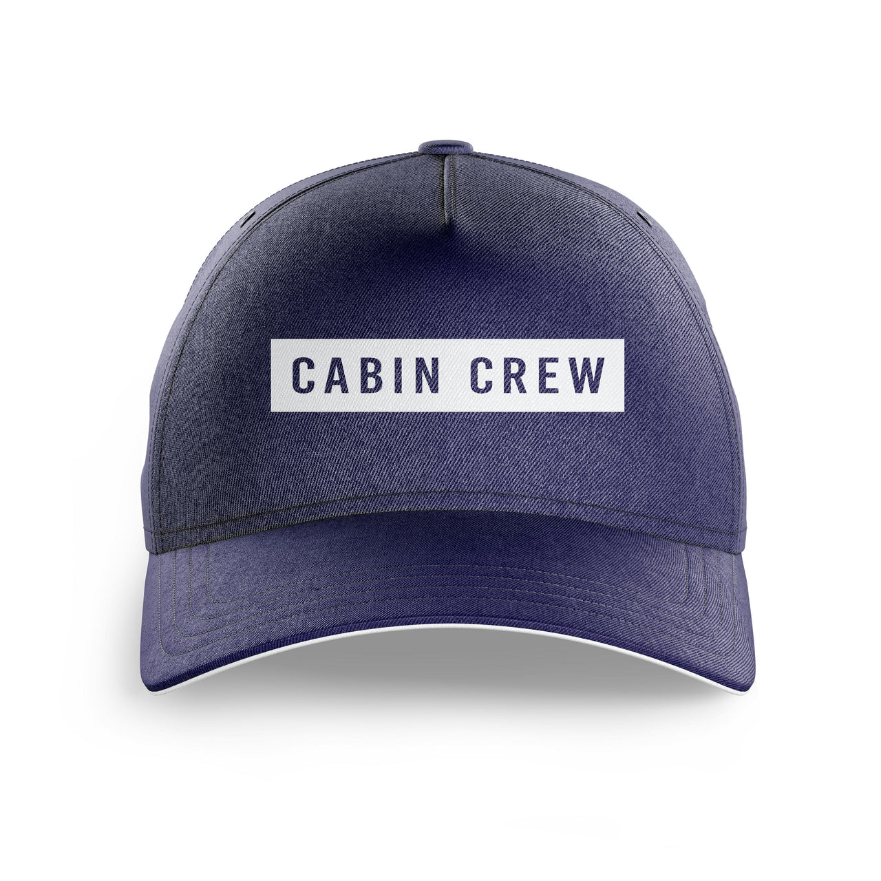 Cabin Crew Text Printed Hats