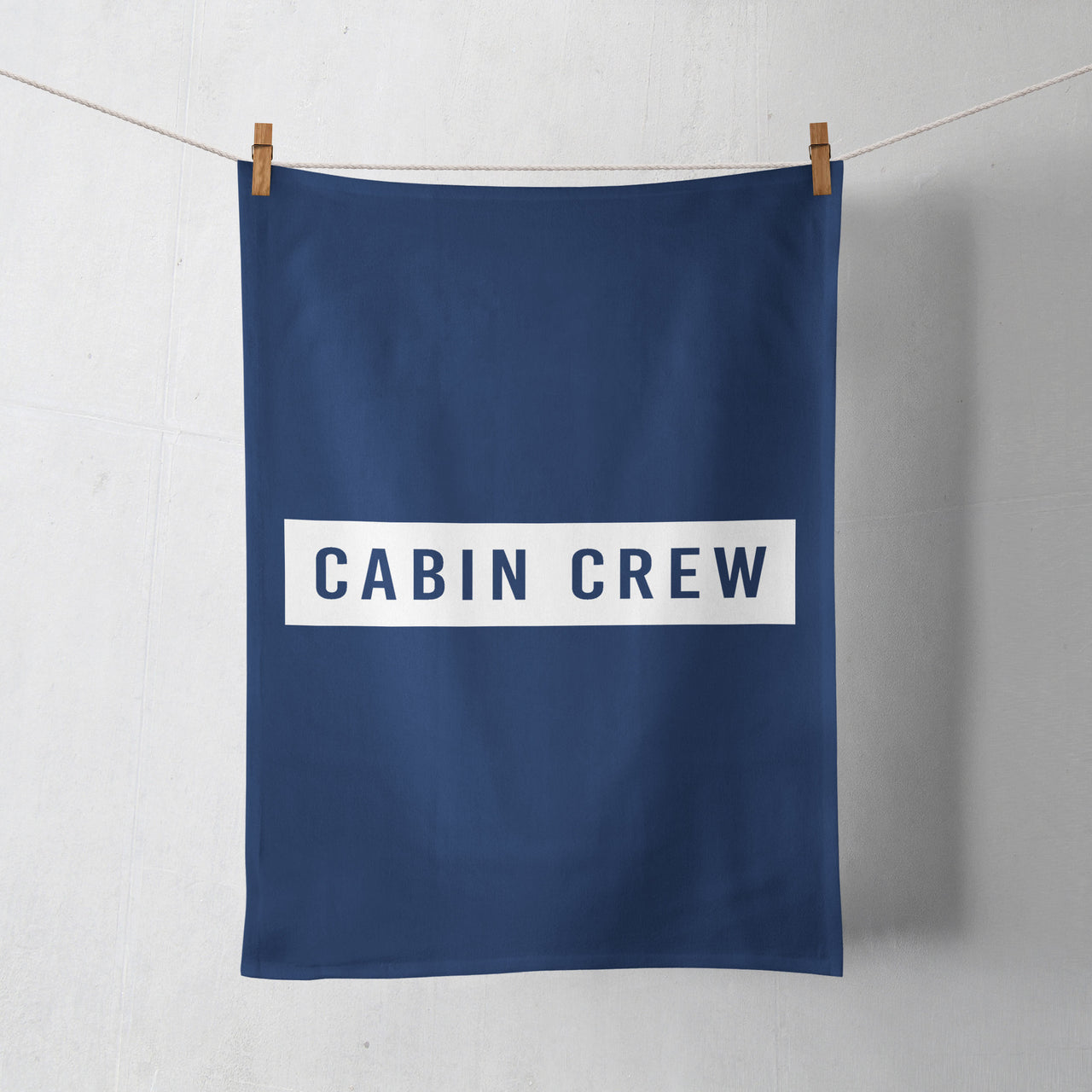 Cabin Crew Text Designed Towels