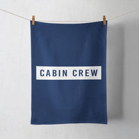 Thumbnail for Cabin Crew Text Designed Towels