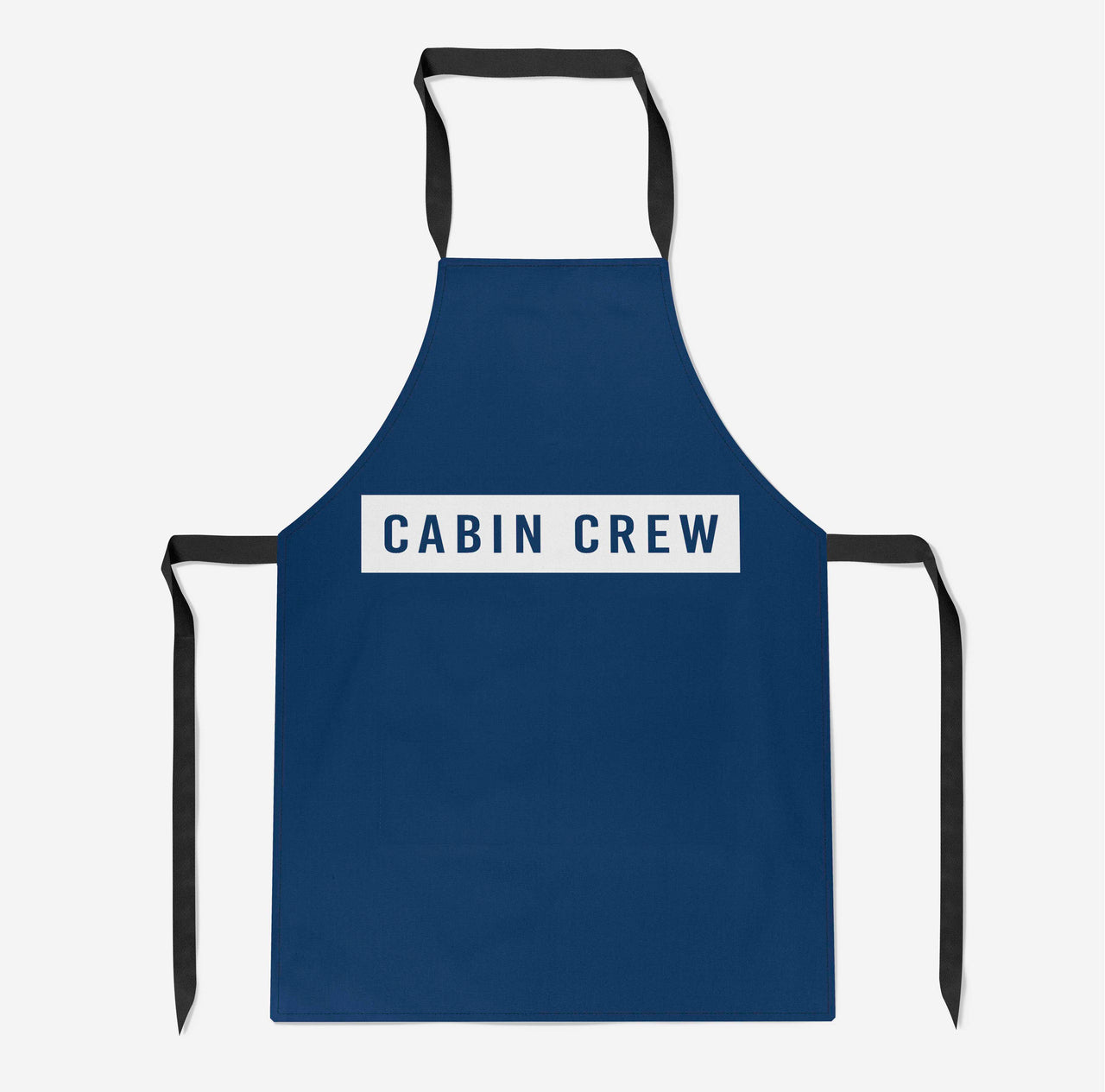 Cabin Crew Text Designed Kitchen Aprons