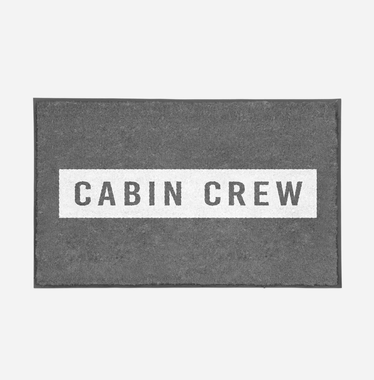Cabin Crew Text Designed Door Mats