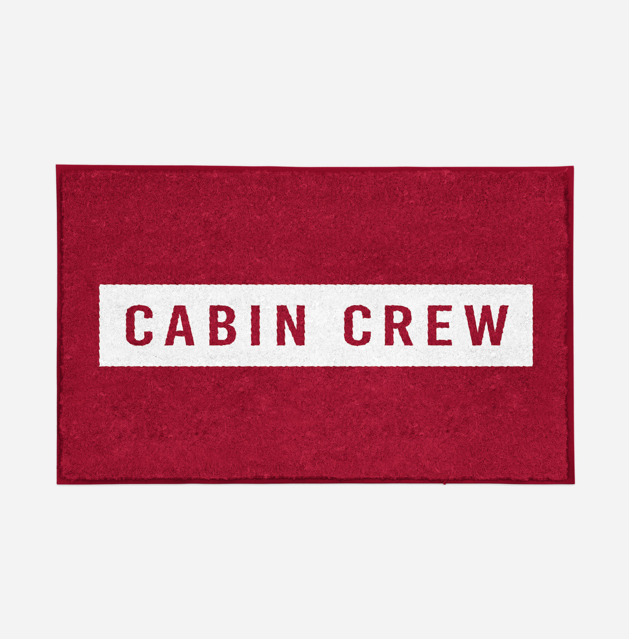 Cabin Crew Text Designed Door Mats