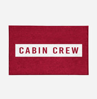 Thumbnail for Cabin Crew Text Designed Door Mats