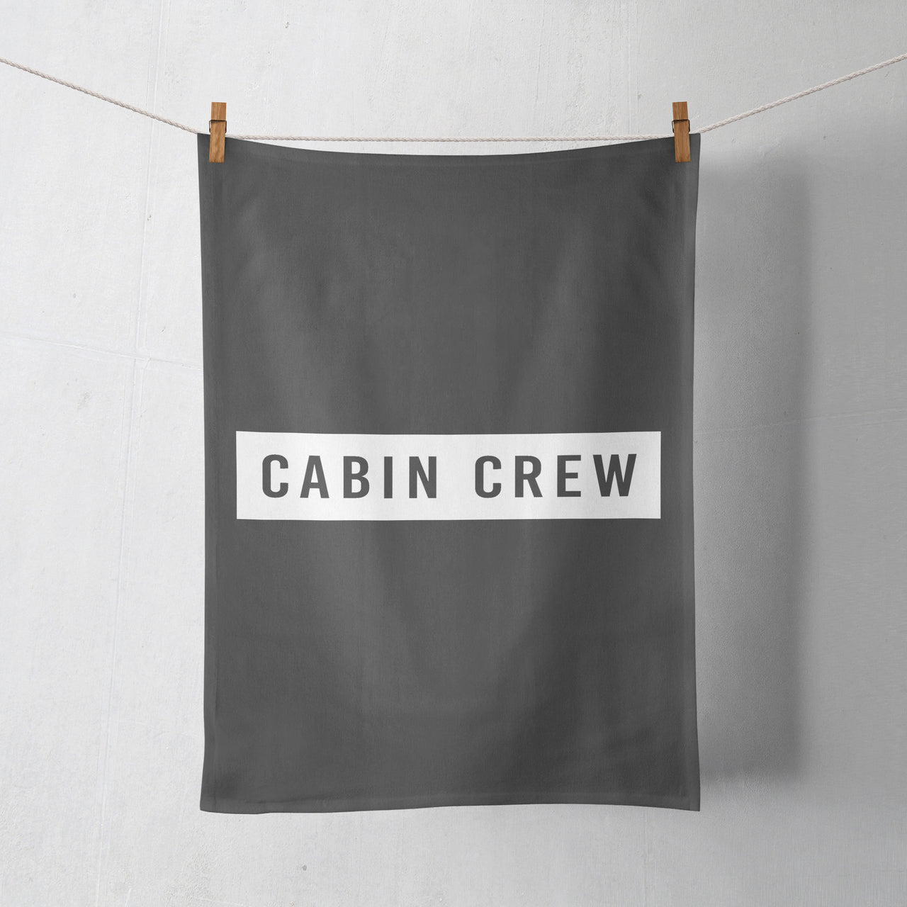 Cabin Crew Text Designed Towels