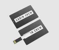 Thumbnail for Cabin Crew Text Designed USB Cards
