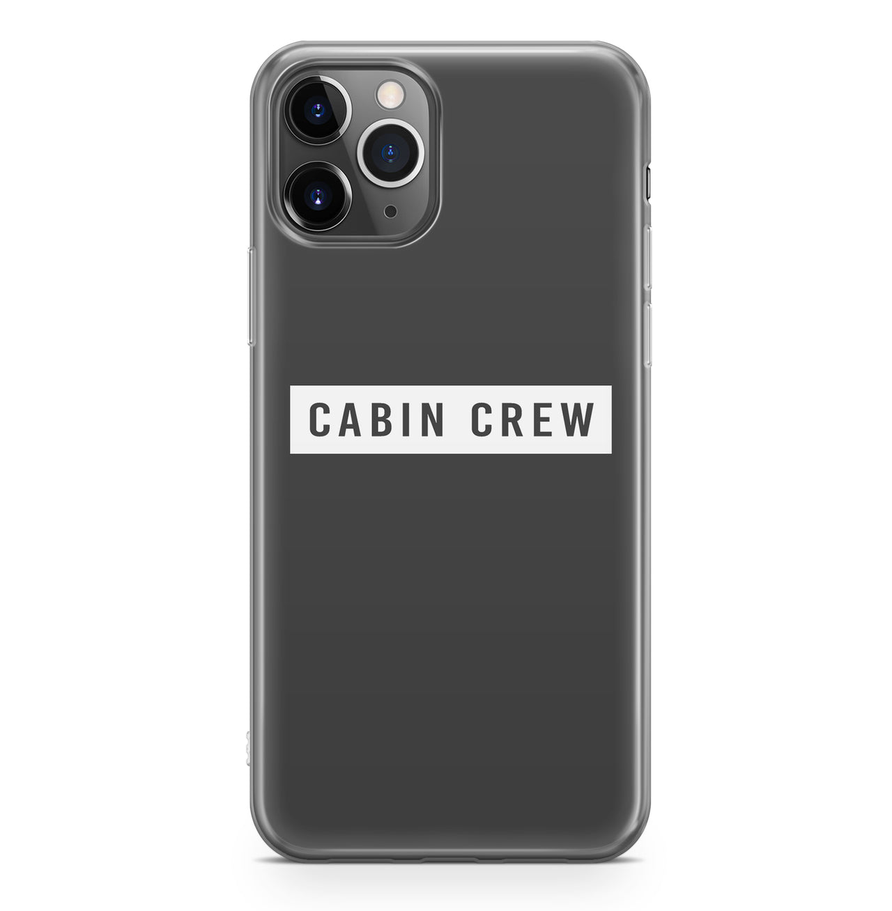 Cabin Crew Text Designed iPhone Cases