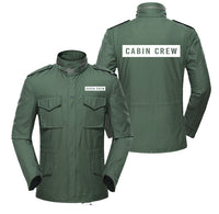Thumbnail for Cabin Crew Text Designed Military Coats