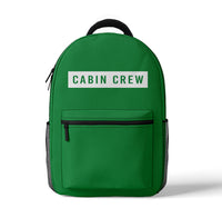Thumbnail for Cabin Crew Text Designed 3D Backpacks