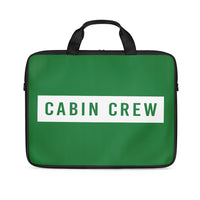 Thumbnail for Cabin Crew Text Designed Laptop & Tablet Bags