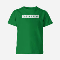 Thumbnail for Cabin Crew Text Designed Children T-Shirts