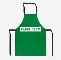 Thumbnail for Cabin Crew Text Designed Kitchen Aprons