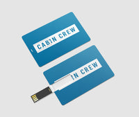 Thumbnail for Cabin Crew Text Designed USB Cards
