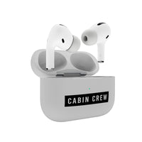 Thumbnail for Cabin Crew Text Designed AirPods 