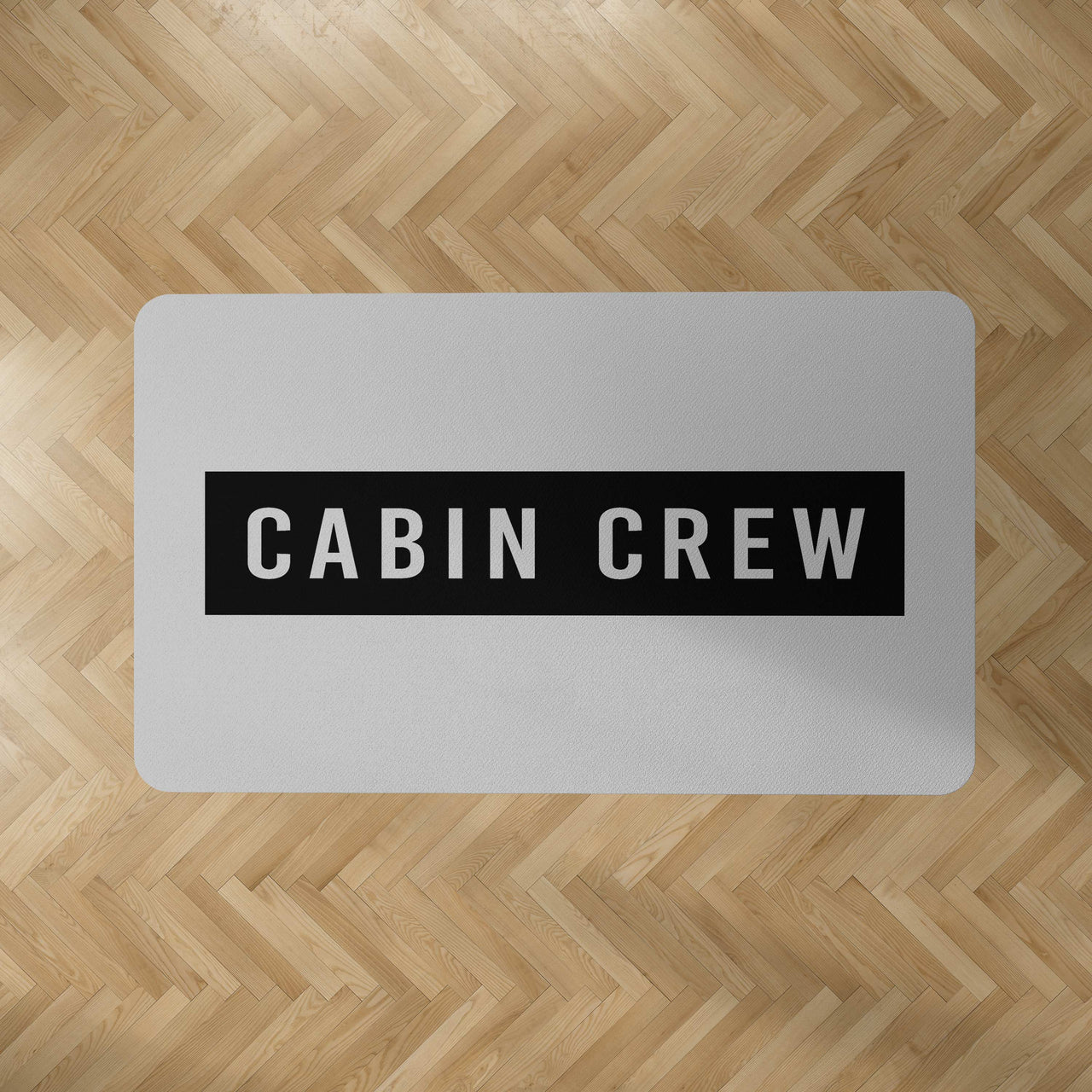 Cabin Crew Text Designed Carpet & Floor Mats