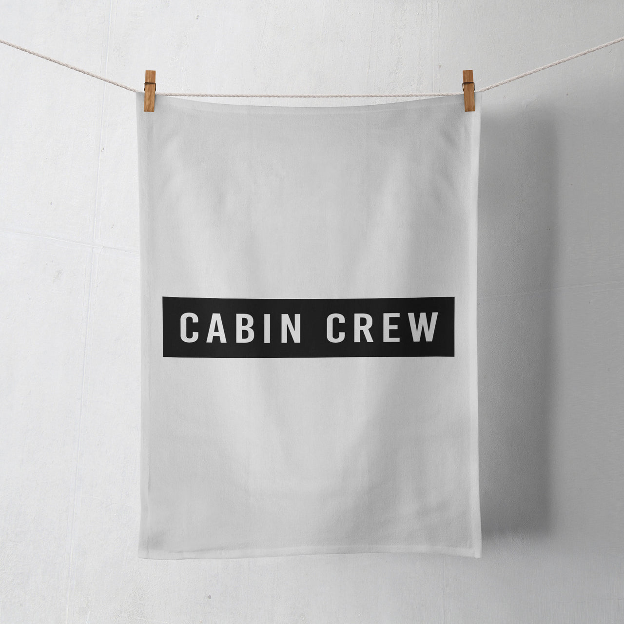 Cabin Crew Text Designed Towels