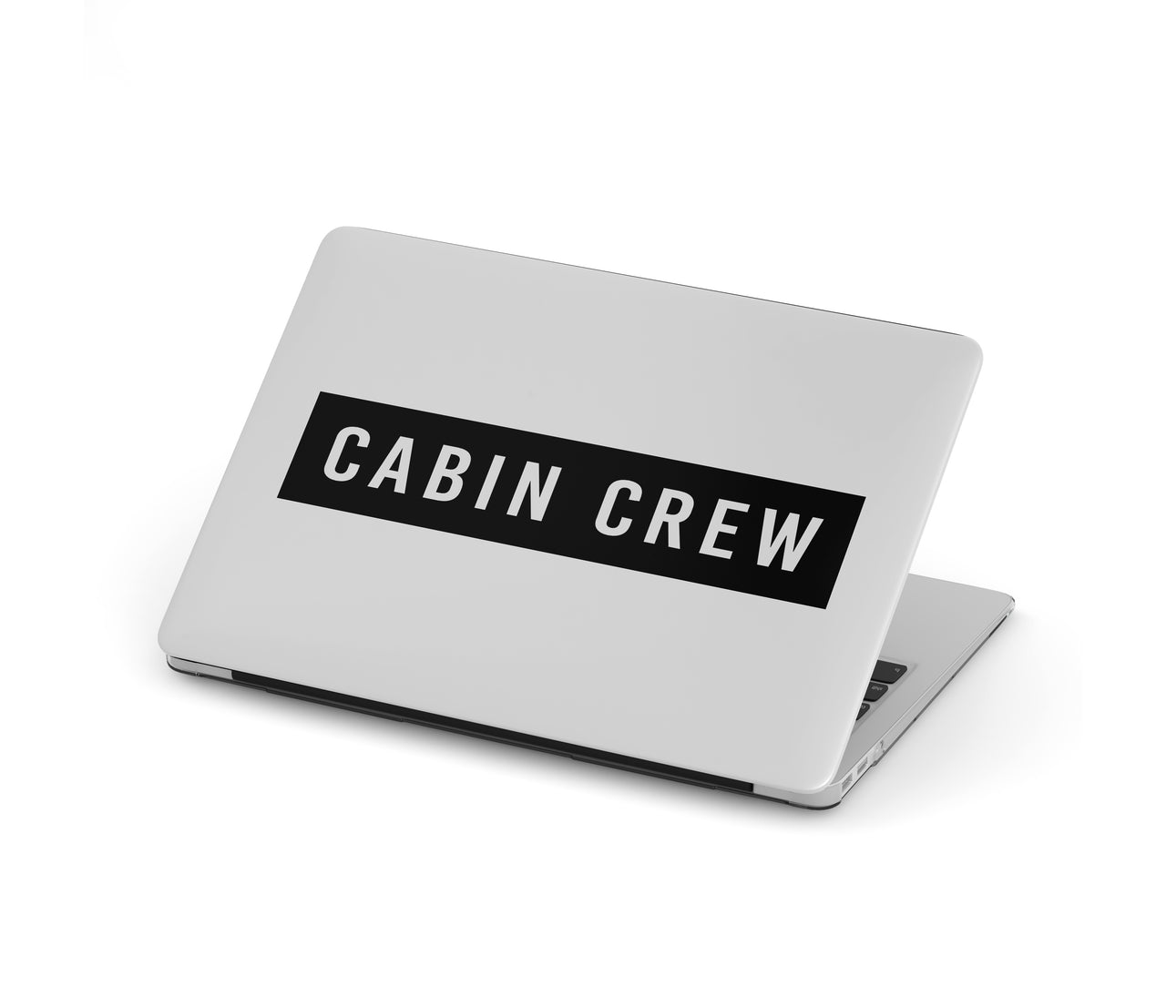 Cabin Crew Text Designed Macbook Cases