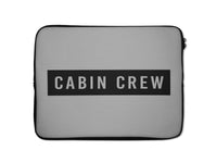 Thumbnail for Cabin Crew Text Designed Laptop & Tablet Cases