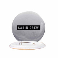 Thumbnail for Cabin Crew Text Designed Pins