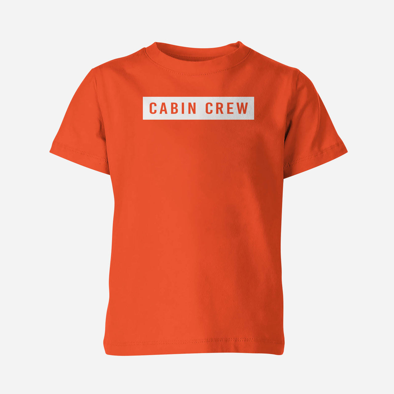 Cabin Crew Text Designed Children T-Shirts