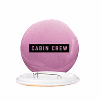Thumbnail for Cabin Crew Text Designed Pins