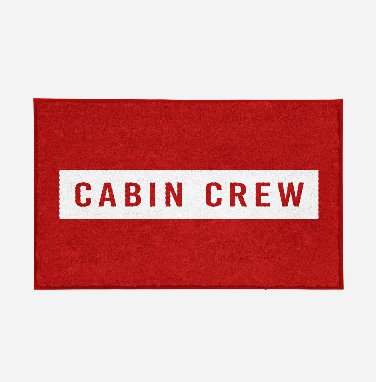 Cabin Crew Text Designed Door Mats